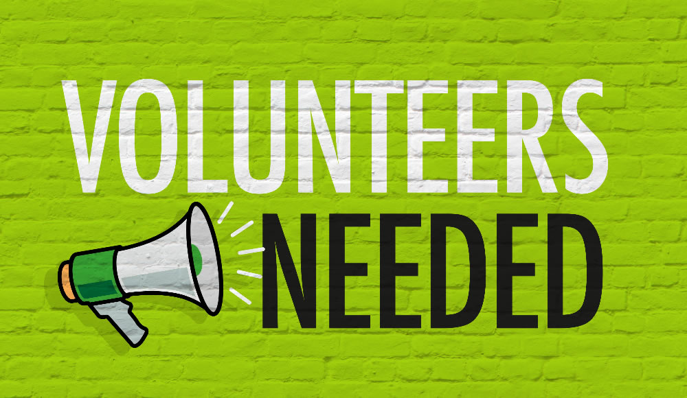 community volunteers needed